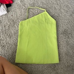 Green Zara top